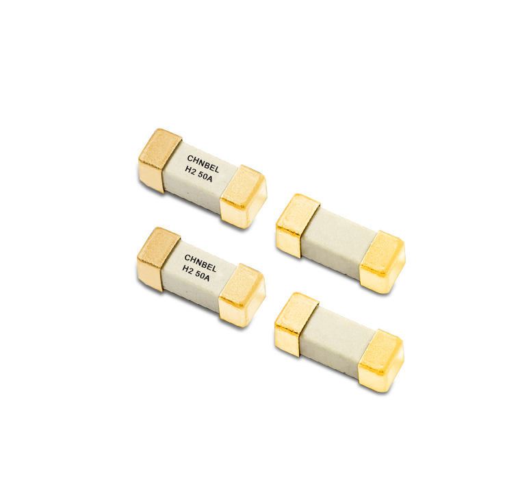 中貝高壓高分斷貼片式保險絲HVH2 250Vac/600Vdc 50-100A CHNBEL SURFACE MOUNT FUSE